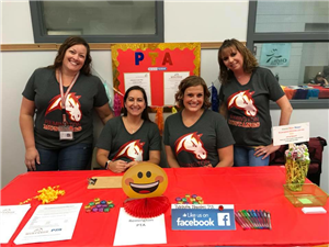 Remington PTA Board at Back to Schoo night 